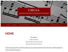 Tablet Screenshot of cmfaa.ca